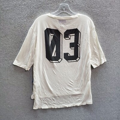 Adidas Women Top XS White Original Logo Trefoil The Mark Of A