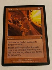 Scattershot -  Magic the Gathering MTG Scourge Single Card