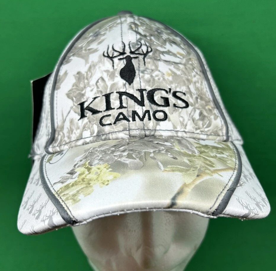King's Camo Hat Cap Snow Shadow Camouflage NWT - Image 2 of 4