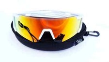 Velos  Sports Sunglasses Baseball Softball Polarized Shades White/Red