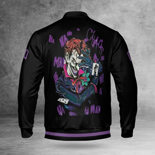 Personalized The Joker Horror Clown Hahaha Why So Serious Jacket