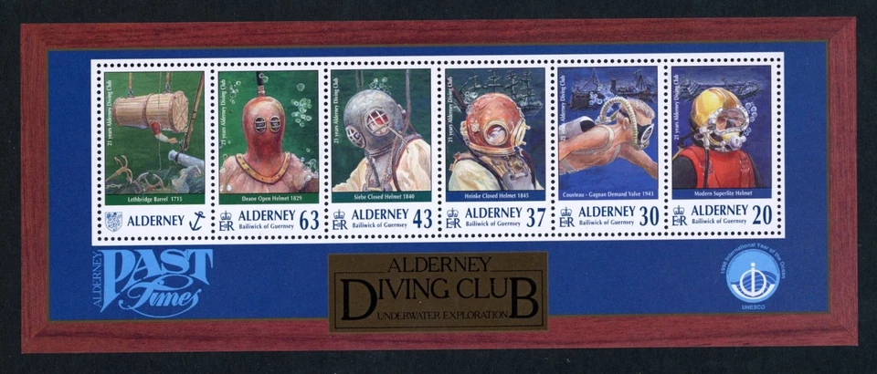 Alderney Block Number 4 MNH - Image 1 of 1
