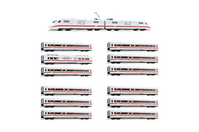 Roco: DB - 401 018-7 ICE 1 electric multiple unit (complete set - DCCS - NEW)