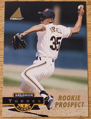 1994 Pinnacle San Francisco Giants #261 Salomon Torres Rookie Prospect