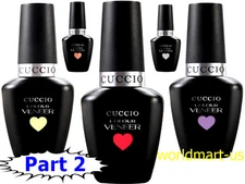 CUCCIO Gel Nail Polish UV/LED 13 mL/0.43fl.oz Gel Color /Choose PART 2