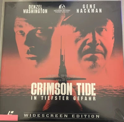 Laserdisc Crimson Tide Widescreen Dolby Surround PAL Deutsch Disney - Bild 1 von 2