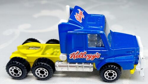 MATCHBOX Kellogs Scania T142 Vintage 1985 Diecast Car Truck Lorry - Picture 1 of 6