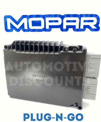  2000 Dodge Intrepid 2.7L A/T Engine Computer PCM 05066078 PROGRAMMED -PLUG-N-GO