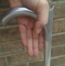 Aluminum Tactical Walking Cane-The Remarkable V Handle walking cane Steampunk