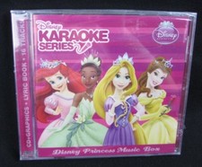 Disney Karaoke Series CD Princess Music Box Lyric Book 16 Tracks