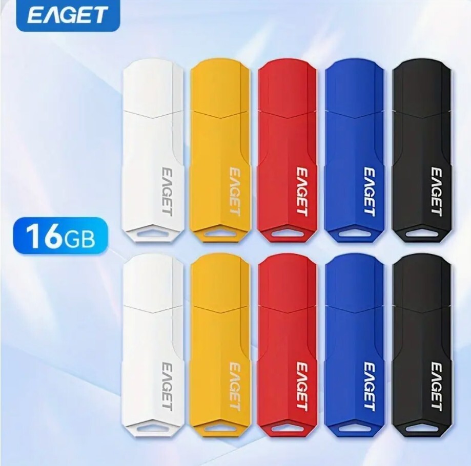 USB Flash Drive Thumb Drive 10Pack Colorful - 16GB-image