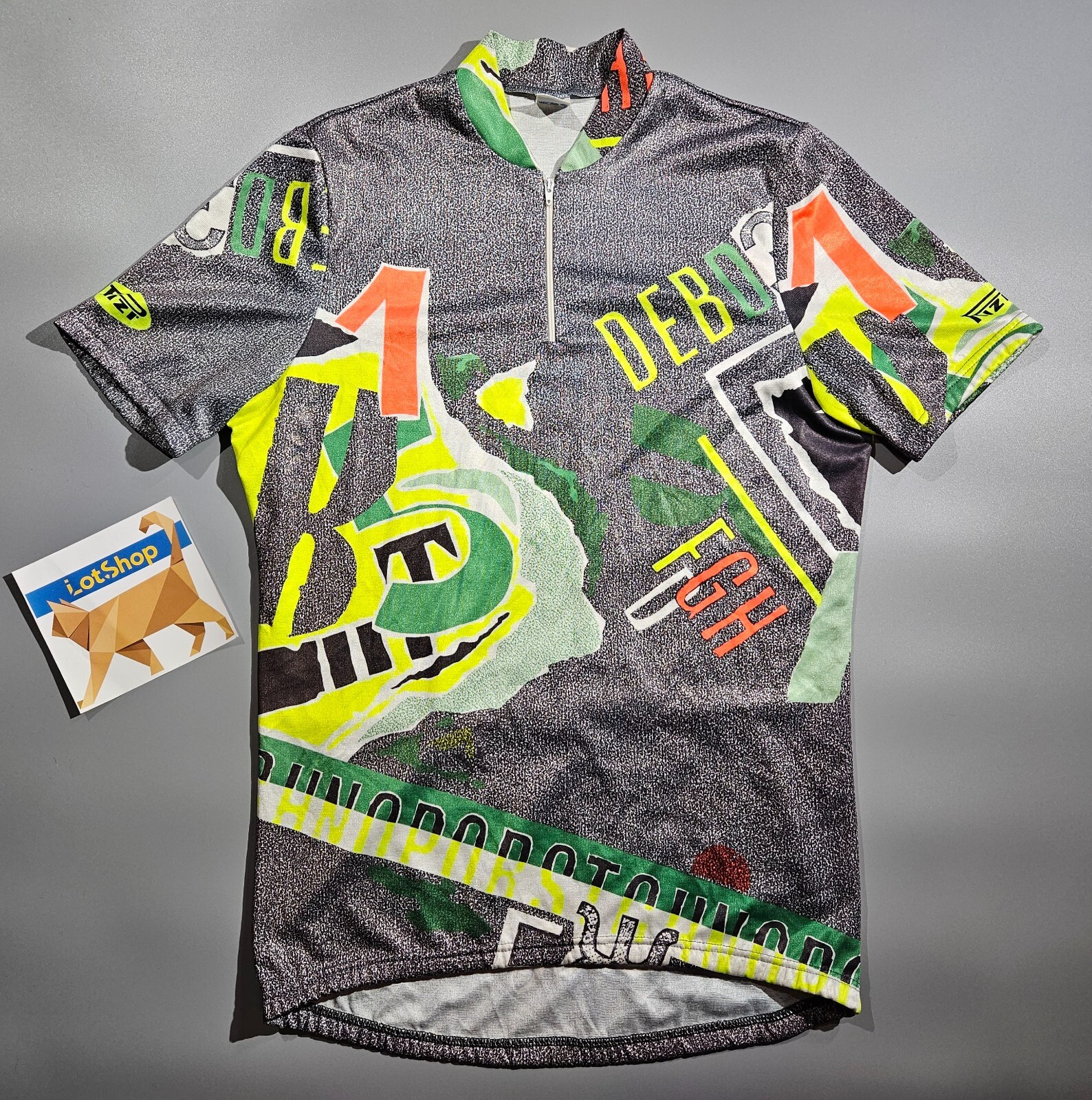Vintage Rizi Men's Velo Cycling Road Jersey Shirt Made in Germany VTG Size M