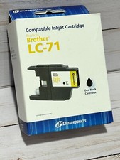 DataProducts Black Ink Cartridge Compatible with Brother LC71 – Single Standard