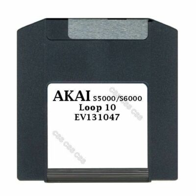 Akai S5000 / S6000 100MB Zip Disk Loop 10 EV131047