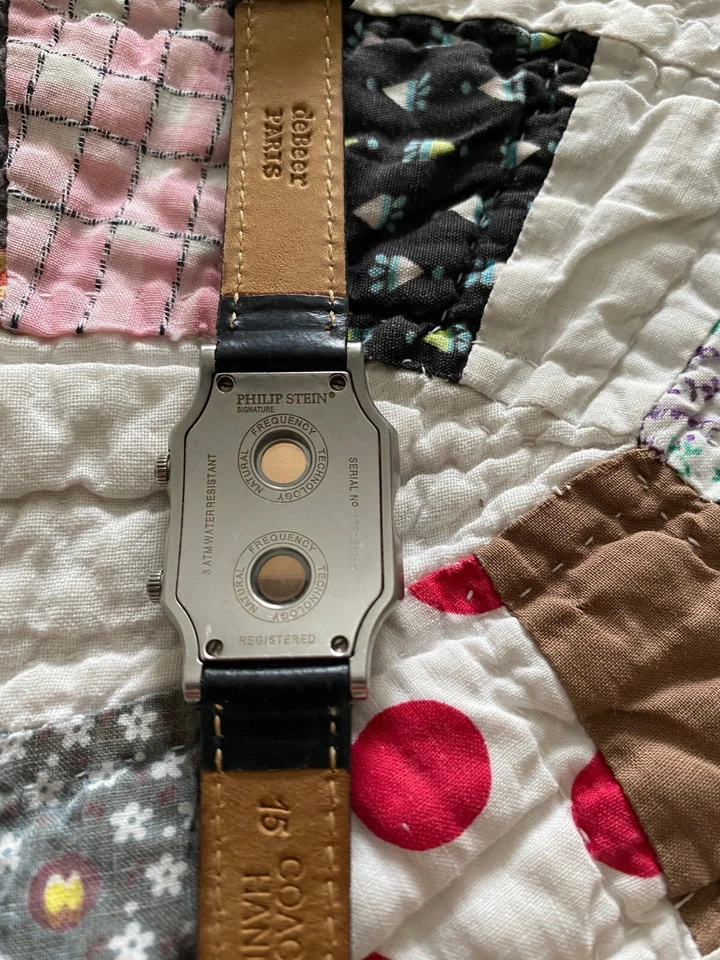 Reloj Mujer Philip Stein Teslar Doble Zona Frecuencia Natural Baterías Nuevas Foto 3 de 4