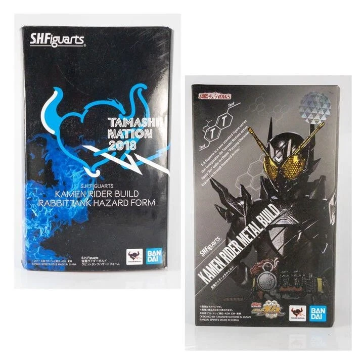 Figura SH Figuarts Kamen Rider Build Rabbittank Hazard & Metal Build "Excelente" Foto 2 de 4