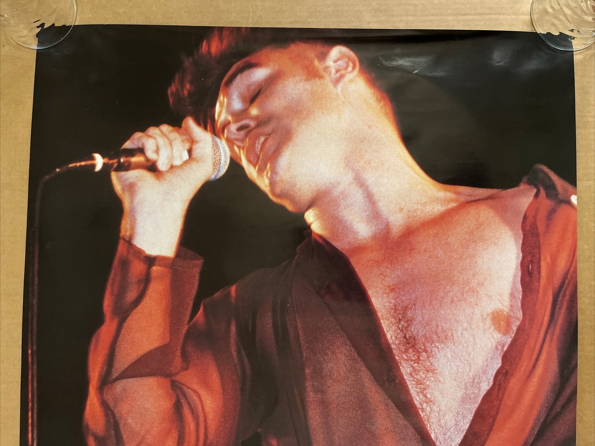vintage poster Morrissey music memorabilia promo 1990s | eBay
