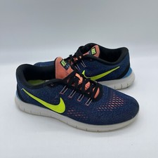 Nike 831509-501 Free RN Women's Size 8 Running Shoes Purple Dynasty Volt