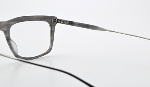 DITA Glasses Frame Stalko DTX130-53-03 GRY-SLV Matt Grey Silver Rectangle Luxury - Picture 7 of 14