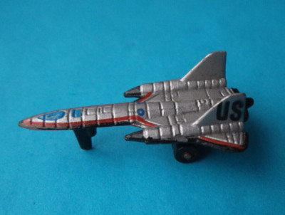 Vintage 1992 Galoob Micro Machine Lockheed US Aircraft  SR71 Blackbird mini No 2