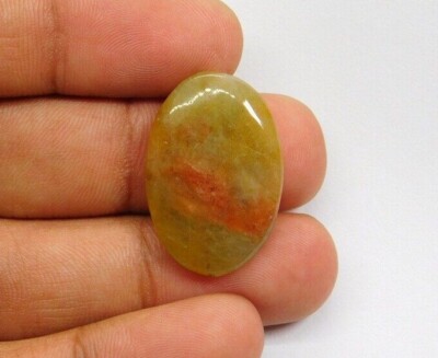 Gorgeous Natural Aquamarine Cabochon Loose Gemstone For Jewelry 22 