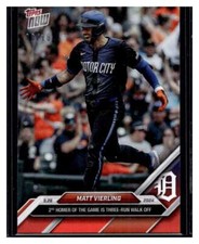 2024 Topps Now #236 Matt Vierling Red Parallel #d /10