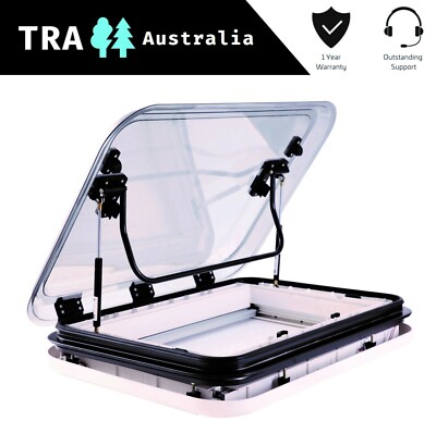 Large Caravan RV Skylight Roof Vent Hatch 700 x 500 mm cut out