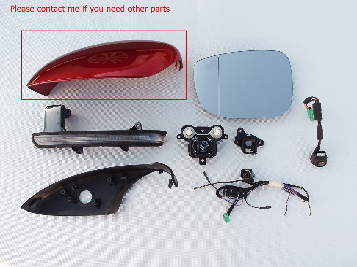 17-23 OEM MAZDA CX-5 CX-9 EXTERIOR MIRROR COVER left SOUL RED