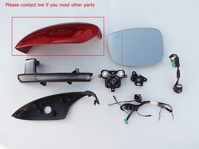 17-23 OEM MAZDA CX-5 CX-9 EXTERIOR MIRROR COVER left SOUL RED