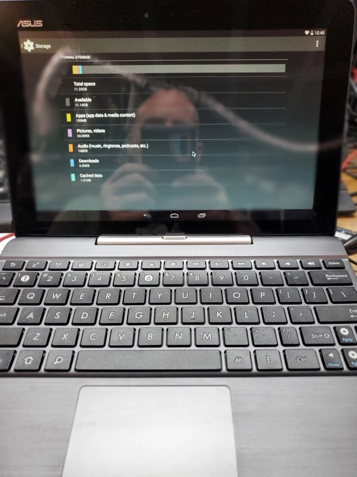 Asus Transformer Pad K010 (TF103C) PROBADO con cargador 1GB RAM 16GB SSD Foto 3 de 4