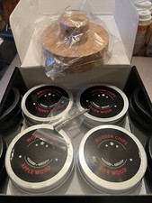 Cocktail Smoker Kit Old Fashioned Bourbon Whiskey 4 Pack Wood Chips Cherry,...