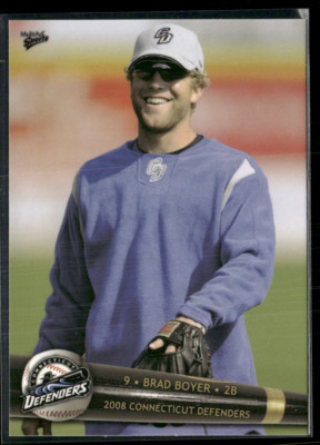 Brad Boyer 2008 Connecticut Defenders Team Set