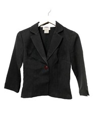 XOXO Gray Open Front Blazer Women  s Size S