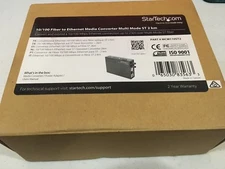 StarTech 10/100 Fiber to Ethernet Media Converter Multi Mode SC 2 km MCM110SC2