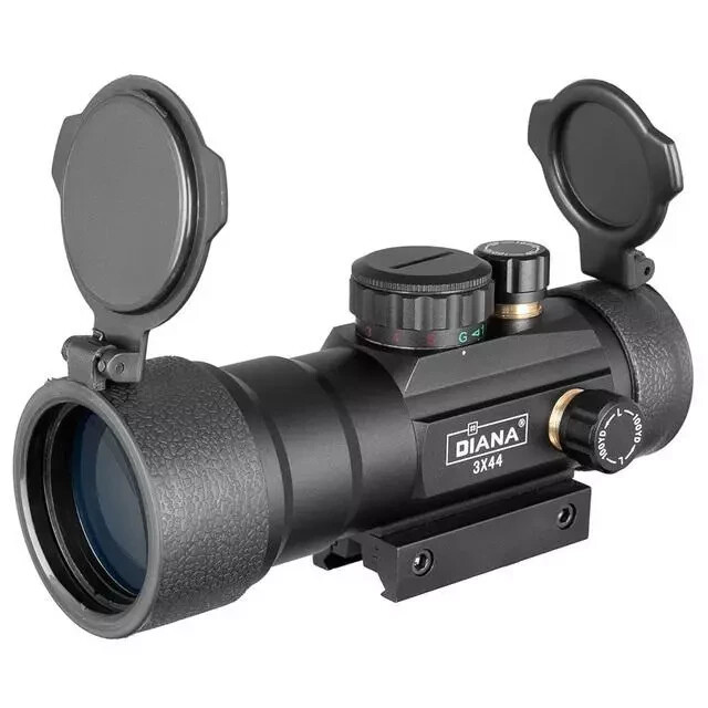 Diana 3x44 Green Red Dot Sight Scope 2x40 Red Dot 3x42 Optics