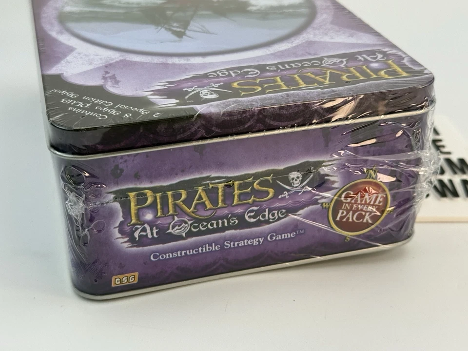 Wizkids Pirates At Ocean's Edge Tin - Constructible Strategy Game - New & Sealed - Image 4 of 4