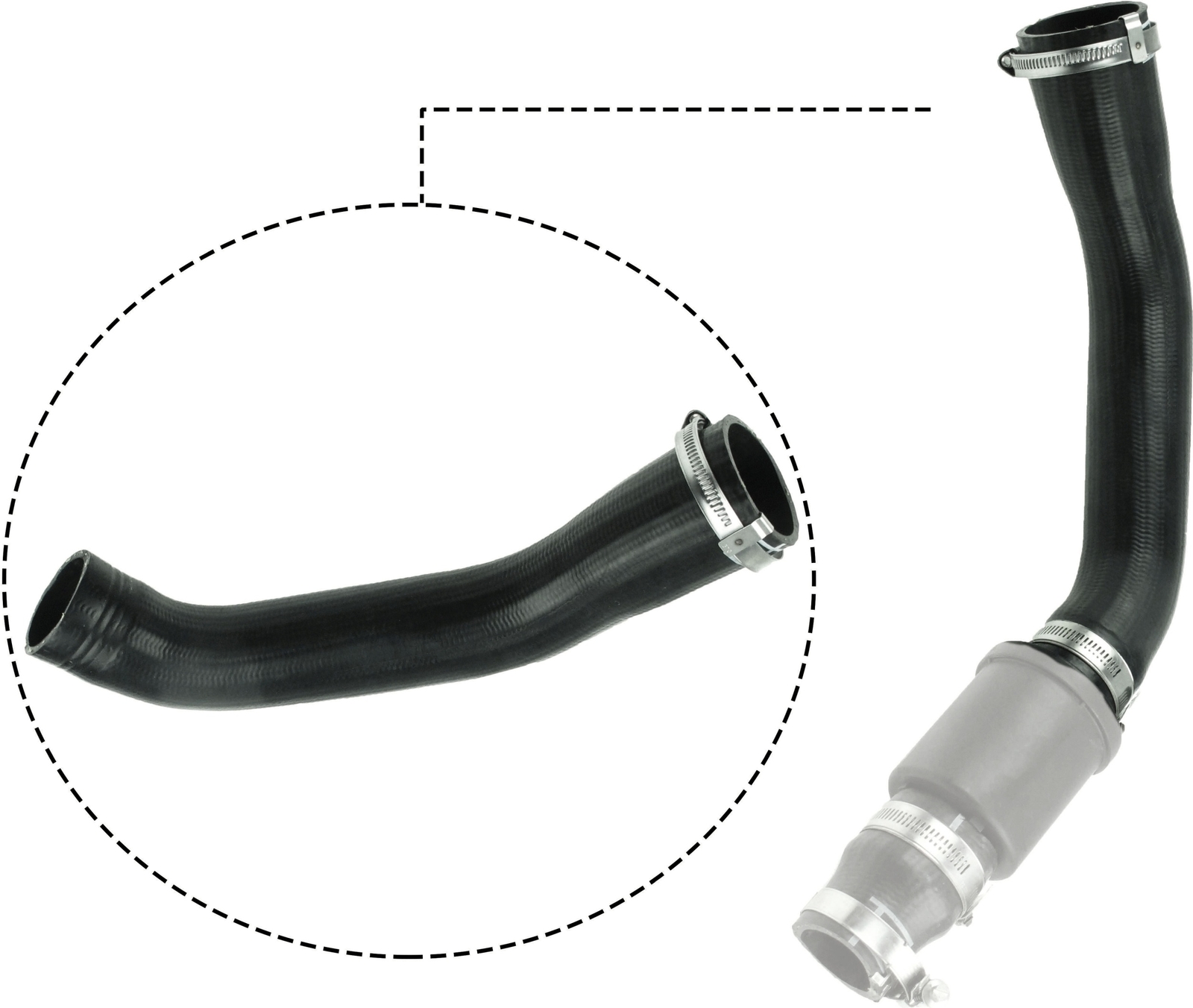 GATES 09-0631 Charger Air Hose for FORD - Image 6