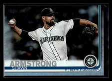 2019 Topps #517 Shawn Armstrong  Rainbow Foil Seattle Mariners Mint+ New