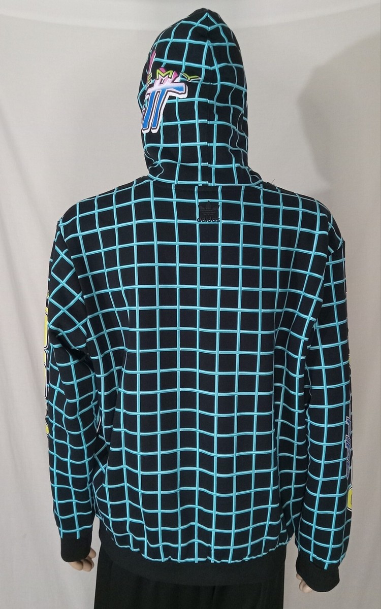 Adidas x Jeremy Scott Rally Pullover Hoodie Mens Large