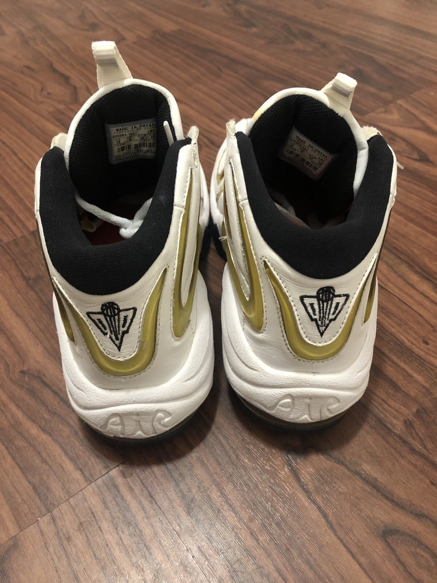 Nike Air Pippen 1 White Yellow Black Basketball Shoes 325001-101 Mens Nike Air Pippen 1 Men main image 3