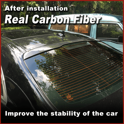 Spoiler posteriore in carbonio labbro per Mercedes Benz W222 S400 S65 2014-20 - Foto 2 di 14