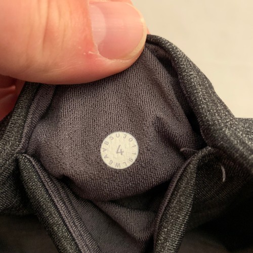 Lululemon Leggings Womens 4 High Rise Crop Early Extension Gray 21” W6AVBS - Picture 7 of 18