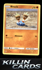 Binacle 66/131 Pokemon Common SM - Forbidden Light Card NM