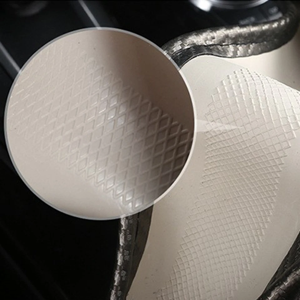 For Toyota Car Steering Wheel Cover Carbon Fiber Leather Anti slip 15"/37-38CM - Image 4 of 4