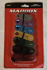 Maddox Fuel And Transmission Line Disconnect Tool Set 7-piece Item 59691 Maddox Fuel And Transmission Line Disconnect Tool Set 7-piece Item 59691