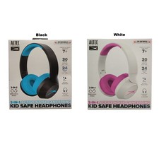 Altec Lansing 2-In-1 Active Noise Canceling Kid Safe Wired/Wireless Headphones