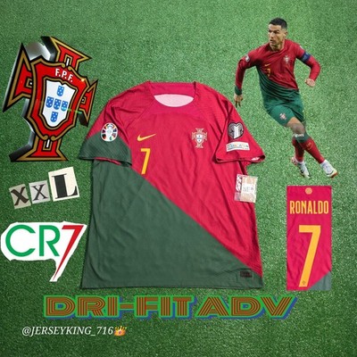 Nike Portugal Cristiano Ronaldo #7 2022/23 XXL Home Jersey Euro 24