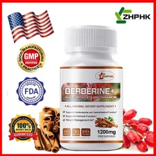 Premium Berberine Lowering blood sugar lipid levels cardiovascular protection