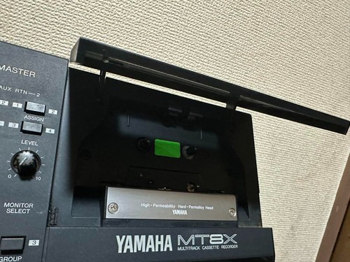 YAMAHA MT8X Multitrack Cassette Tape Recorder 8track Working Confirmed - Picture 4 of 6