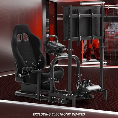 Supllueer Racing Sim Cockpit Stand Oder Sitz Fit Logitech G29 G920 Thrustmaster